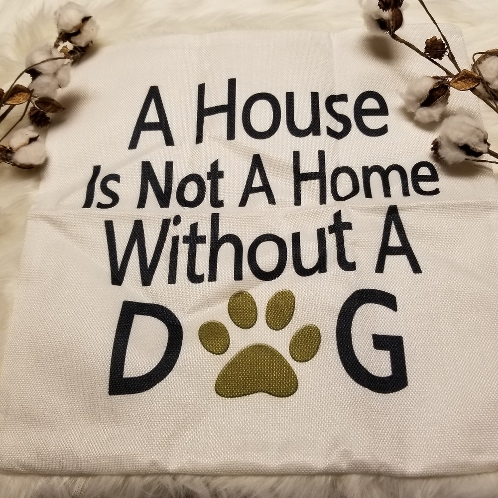 🐾🐾🐾🐾  Dog throw pillow cover - Picture 4 of 4